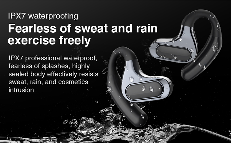 F8 Wireless Headset, F8 OWS earphone, OWS Earbuds ,F8 Earphone, Earphone with Charging Box, Wireless Microphone, Ear Clip Earbuds, ear clip earphone, Open Ear Headphone, Earphones